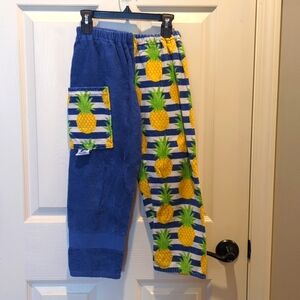 Unisex kids extra small towel pants
